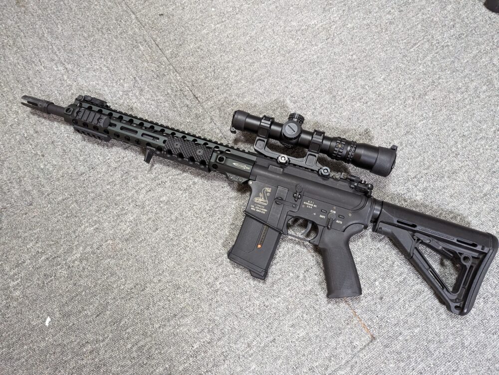 電動ガンでナイツアーマメント「SR-15」を作ることにした | Turbulence