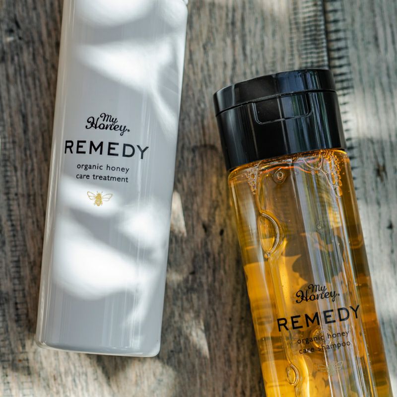 MYHONEY REMEDYレメディーハニーケアトリートメント195g/ ご自宅用簡易