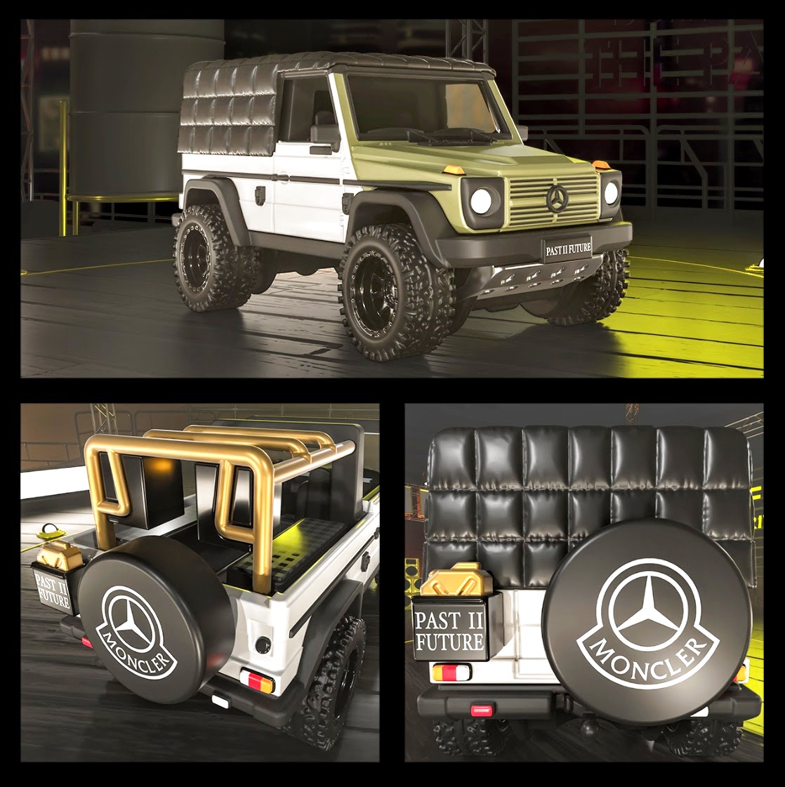 Mercedes-Benz Project G-class Past II Future Designed by NIGO
