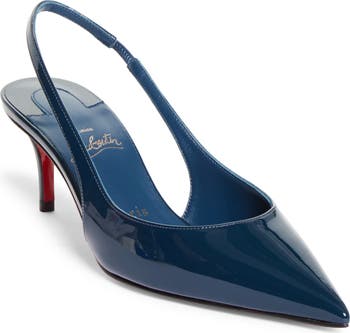 Christian Louboutin Miss Z Pointed Toe Slingback Pump (Women