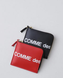 Wallet COMME des GARCONS HUGE LOGO ZIP WALLET – NCNR ONLINE STORE