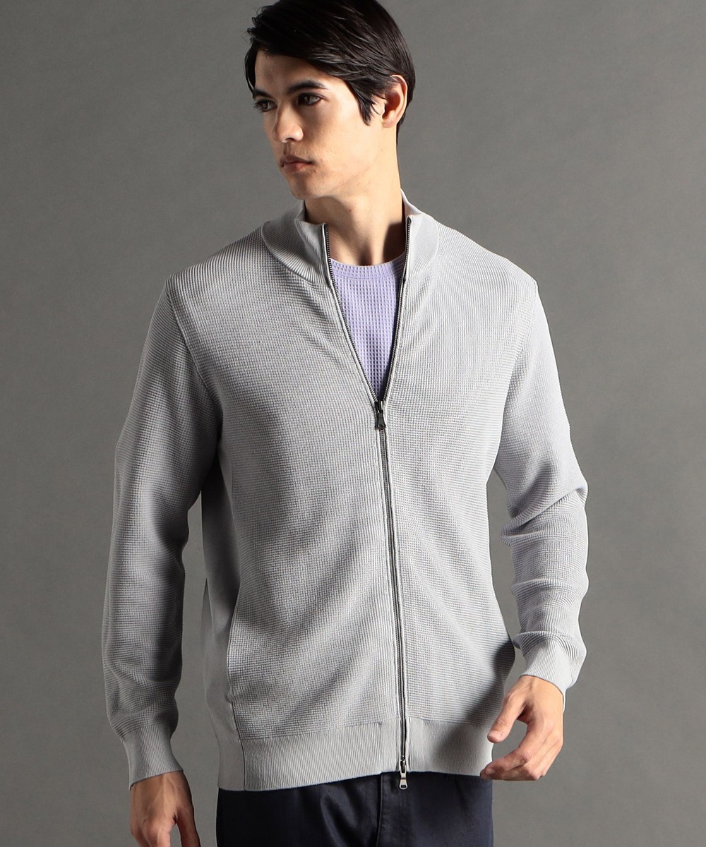 ex/tra】ジップアップ スタンドカラーニット｜ニット｜ニコル公式通販