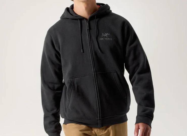 Arc'teryx アークテリクス エンブレム フリース フルジップ フーディ