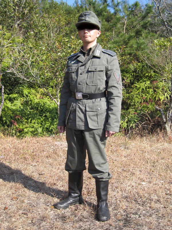 ドイツ国防軍 M41 HBT製 夏期野戦服 (カンプバタリオン製・複製品