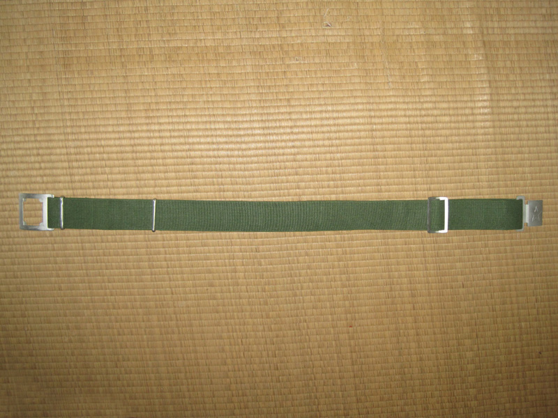北ベトナム軍 装備ベルト アルミバックル・コットン製 (サムズミリタリ