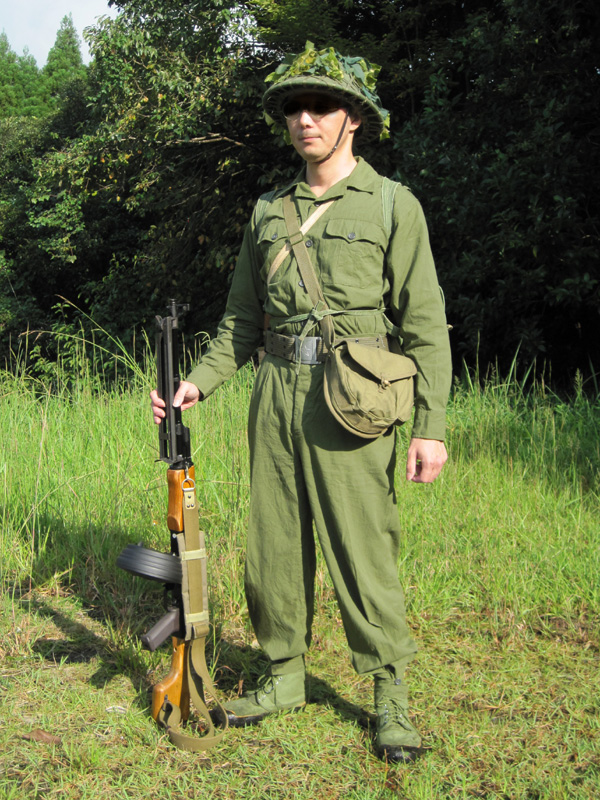 北ベトナム軍 分隊機関銃手装備 [ベトナム戦争・後期]│ナナシノミコト