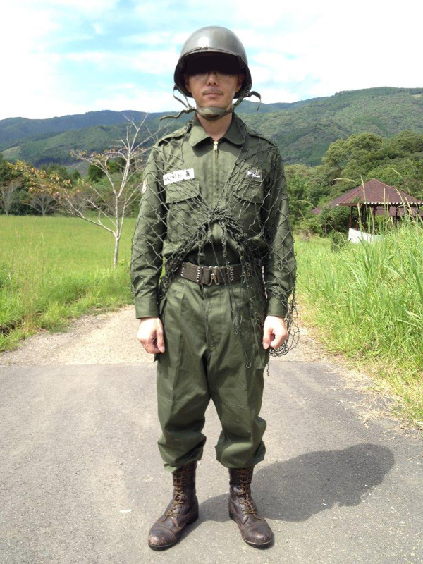 旧軍以来の伝統擬装具 ～ 陸上自衛隊 身体擬装網 (PX品)│ナナシノミコト