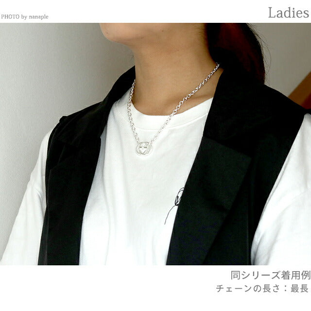 グッチ ネックレス GUCCI ダブルG ペンダント シルバー925 メンズ