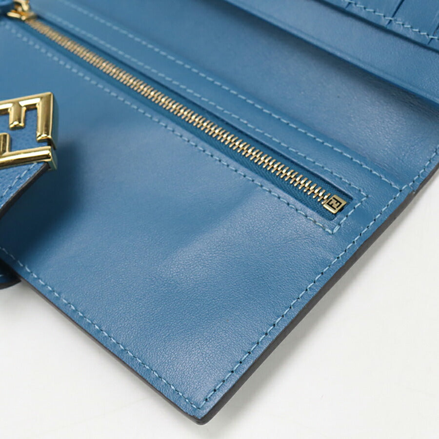 中古 フェンディ 長財布ニ折小銭入付き レディース ブランド FENDI FF
