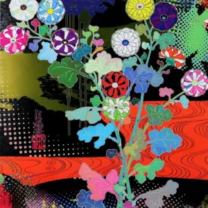 光琳のお花と水 | 村上隆 （ムラカミタカシ） | 百貨店クオリティを