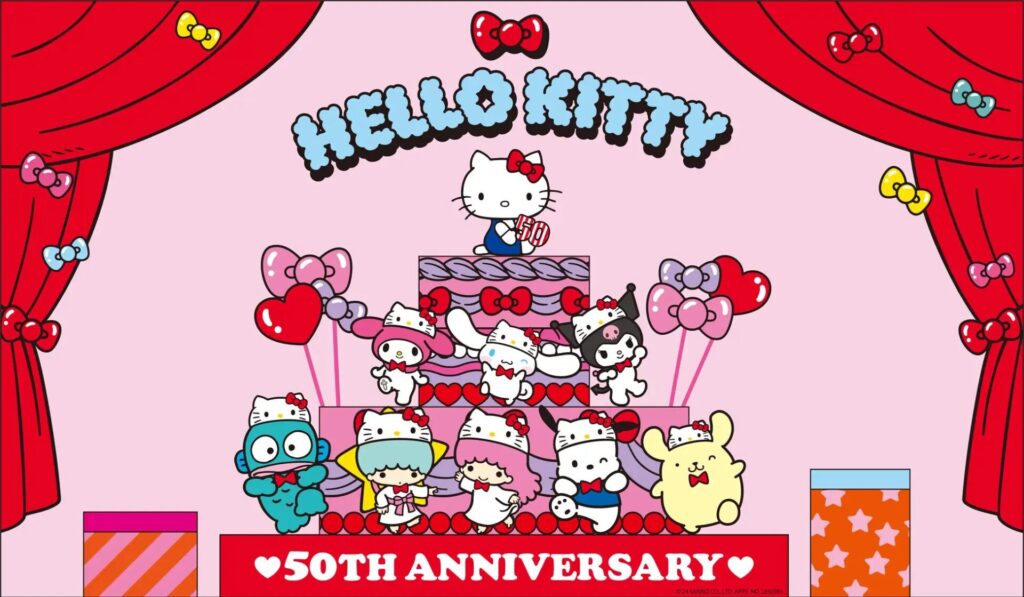 キティちゃんは50周年！『ハローキティ 50th アニバーサリーマーケット