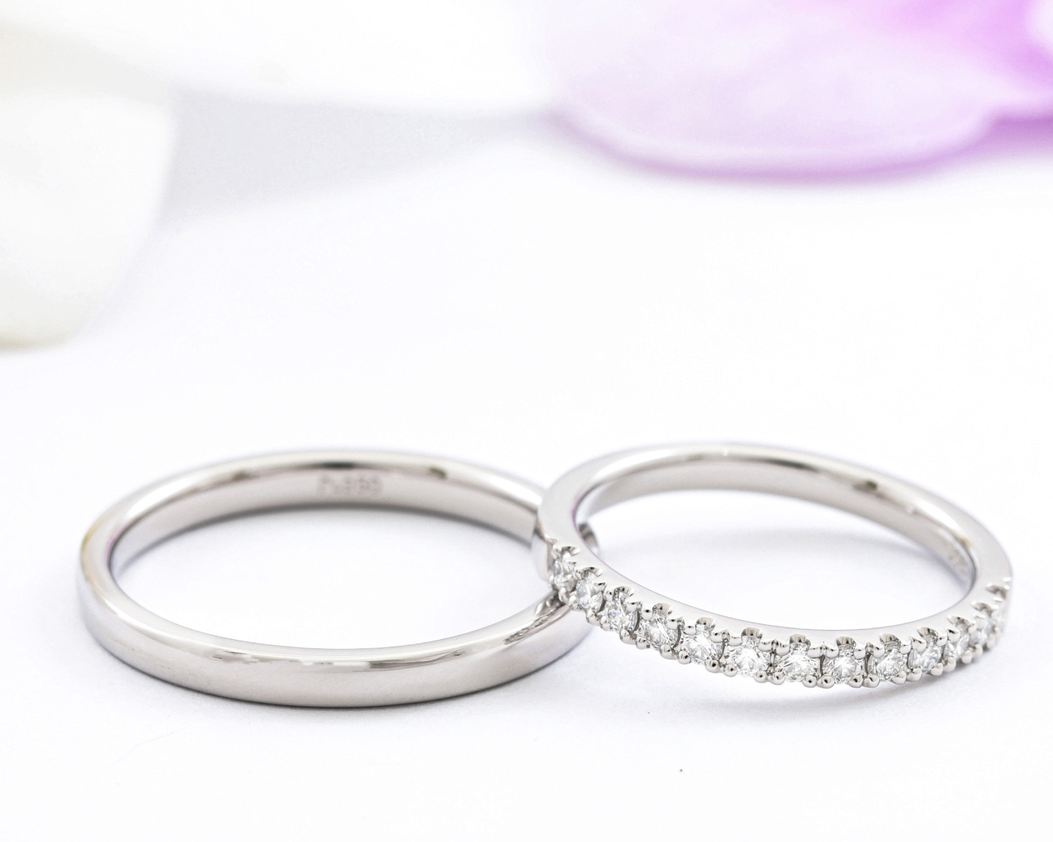 ピュアライン・ネオ | 大阪・心斎橋のダイヤ入り結婚指輪がお安い 仲庭