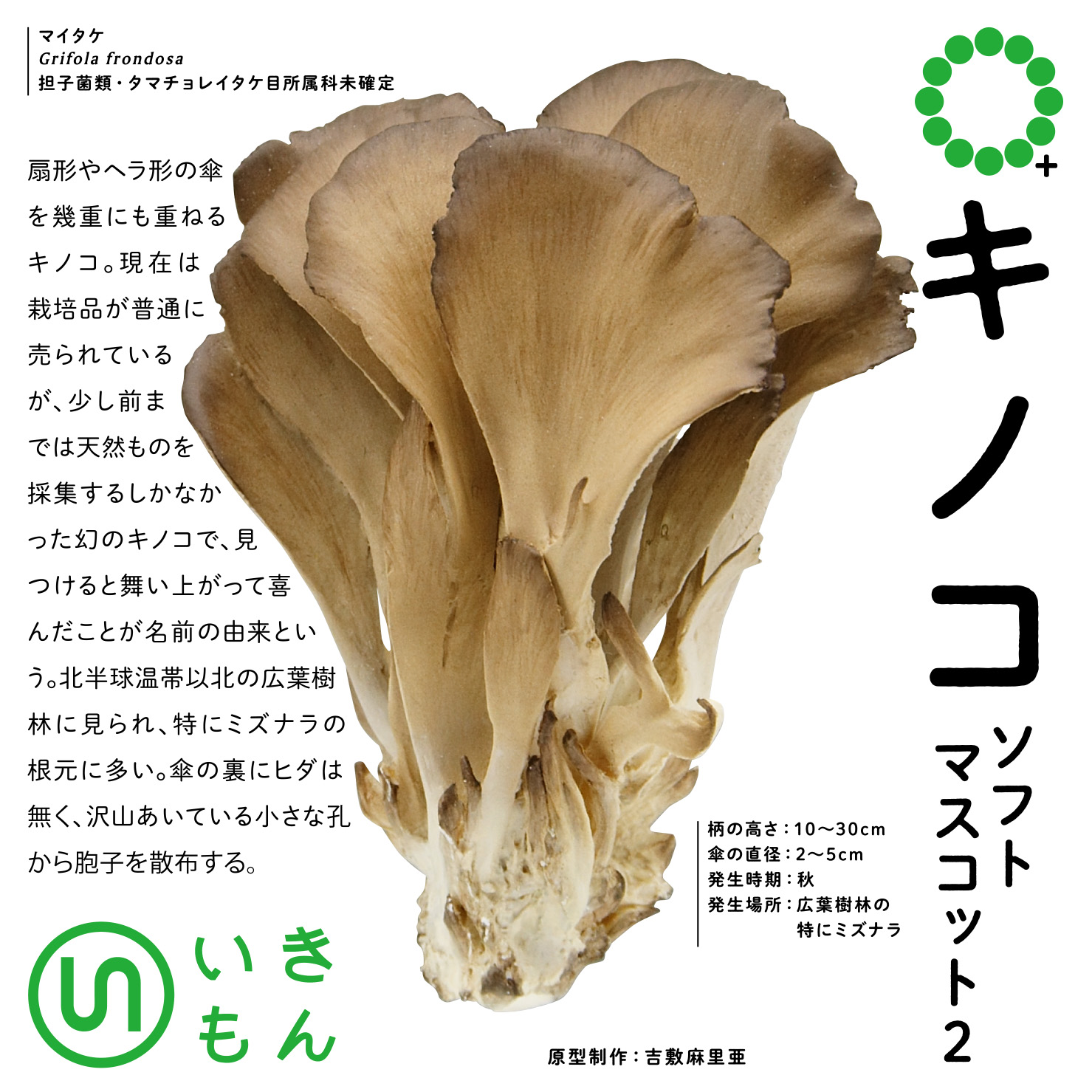 NTC MONO+ キノコ ソフトマスコット2 – ネイチャーテクニカラー公式