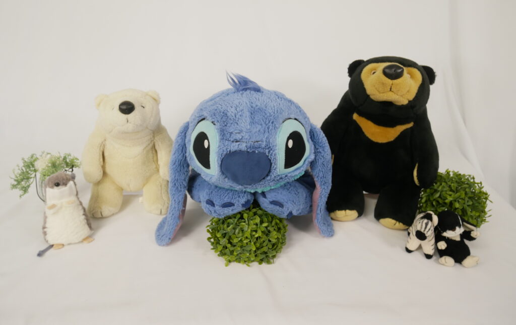 スティッチくん・くまくん・くまべえくん | ぬいぐるみ専門病院 杜の都
