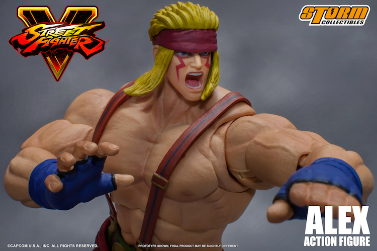 STREET FIGHTER V – ALEX Action Figure | 株式会社ノーツ