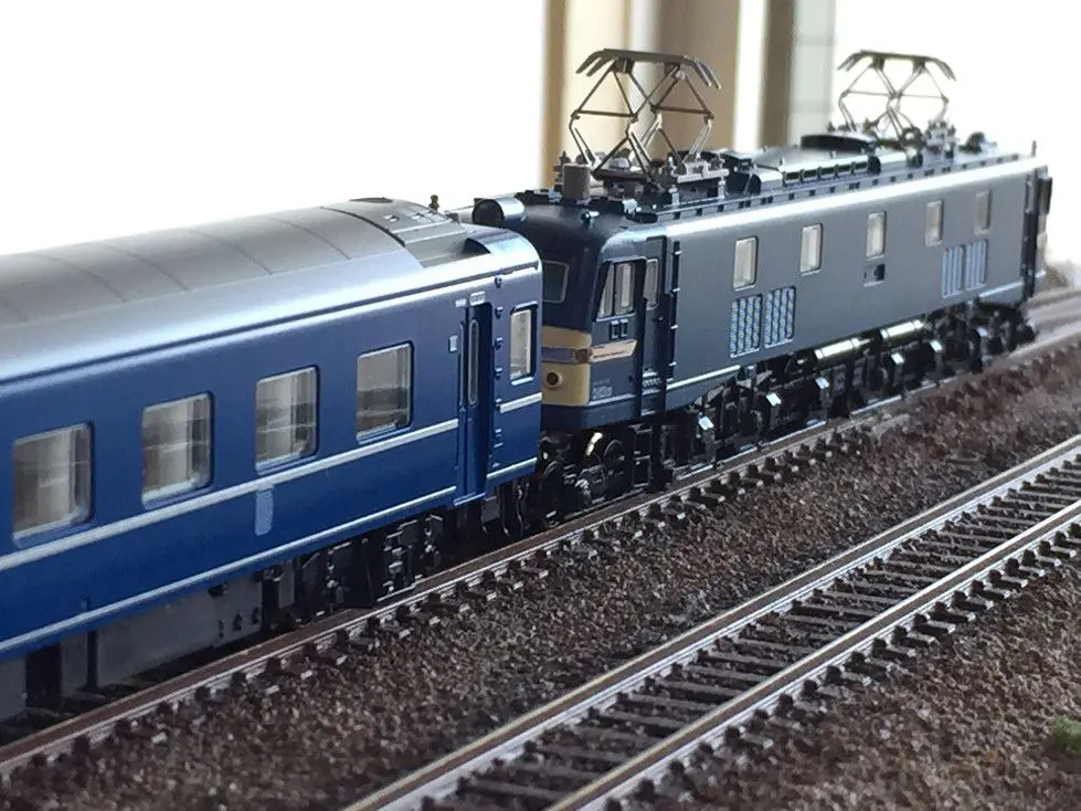 KATO 14系15形 「あかつき」 ブルートレイン 入線です。10-1360/10