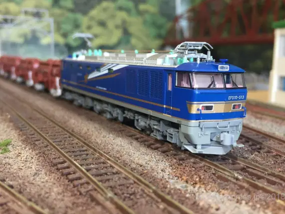 EF510 500番台 北斗星色を弄る。KATO 3065-3 EF510-513 | NGaugeJP