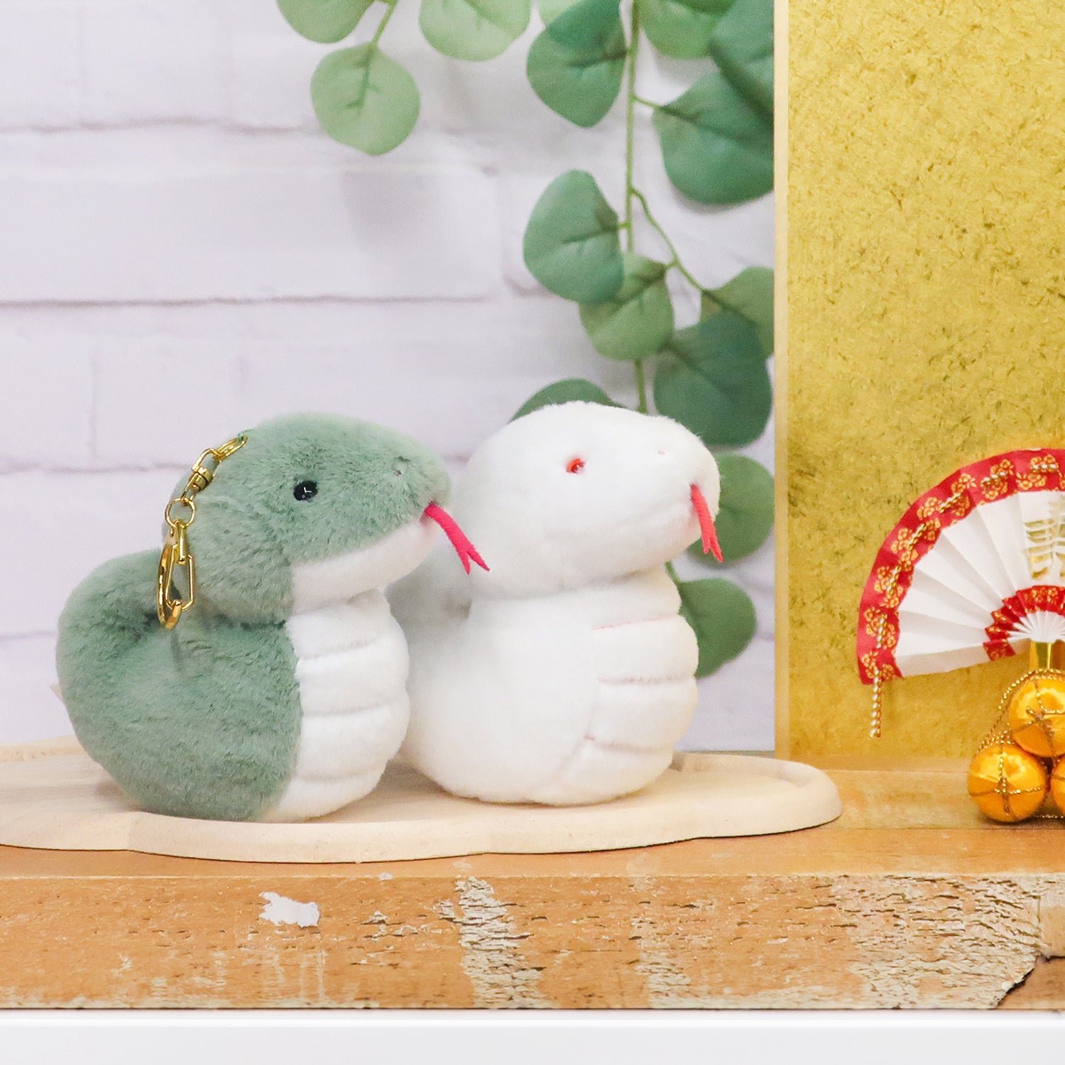 巳年 干支ぽちゃシリーズ へびのこ キーチェーン【全2種】 – nipopo