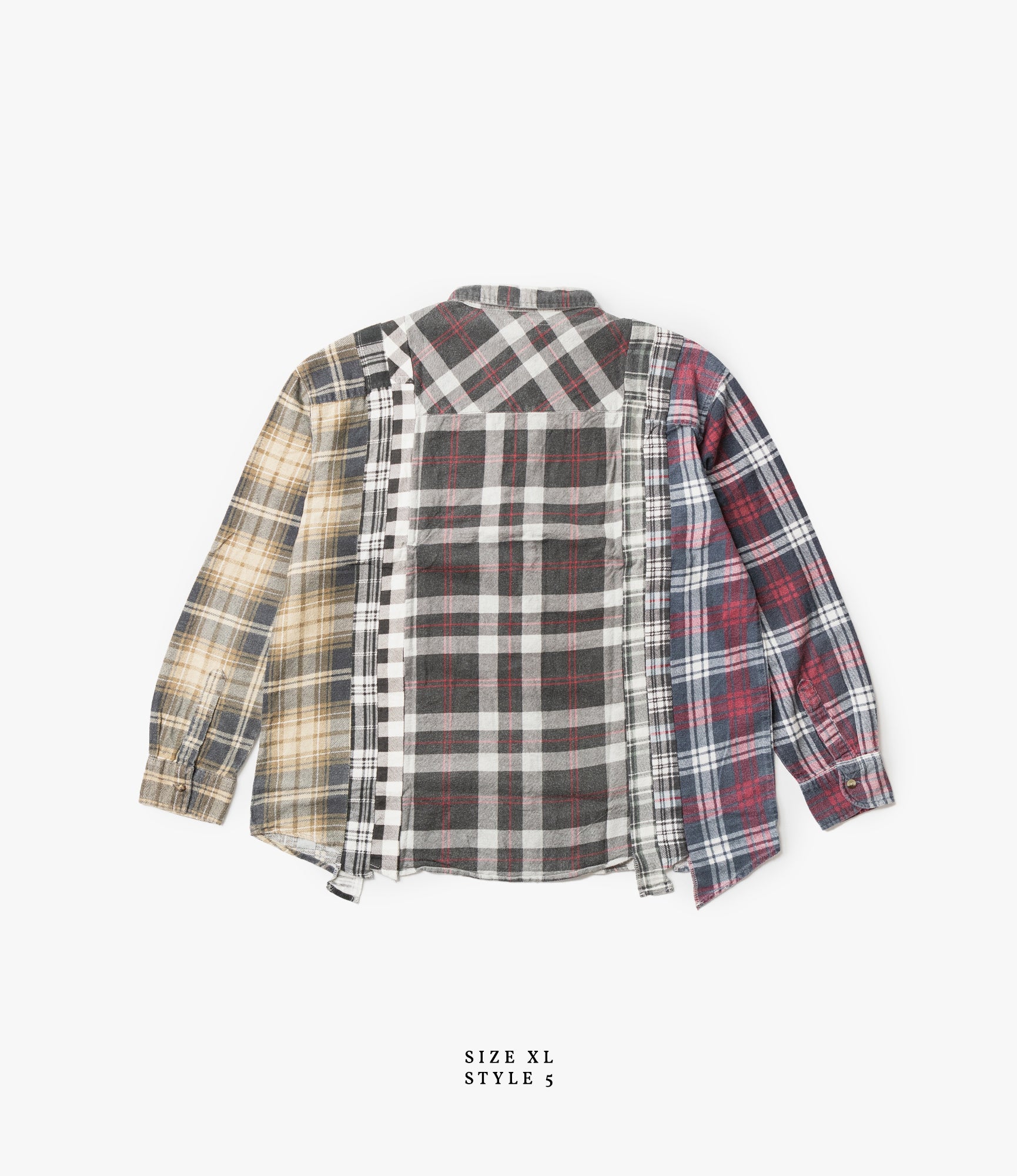 7 Cuts Flannel Shirt | Rebuild by Needles | Nepenthes London