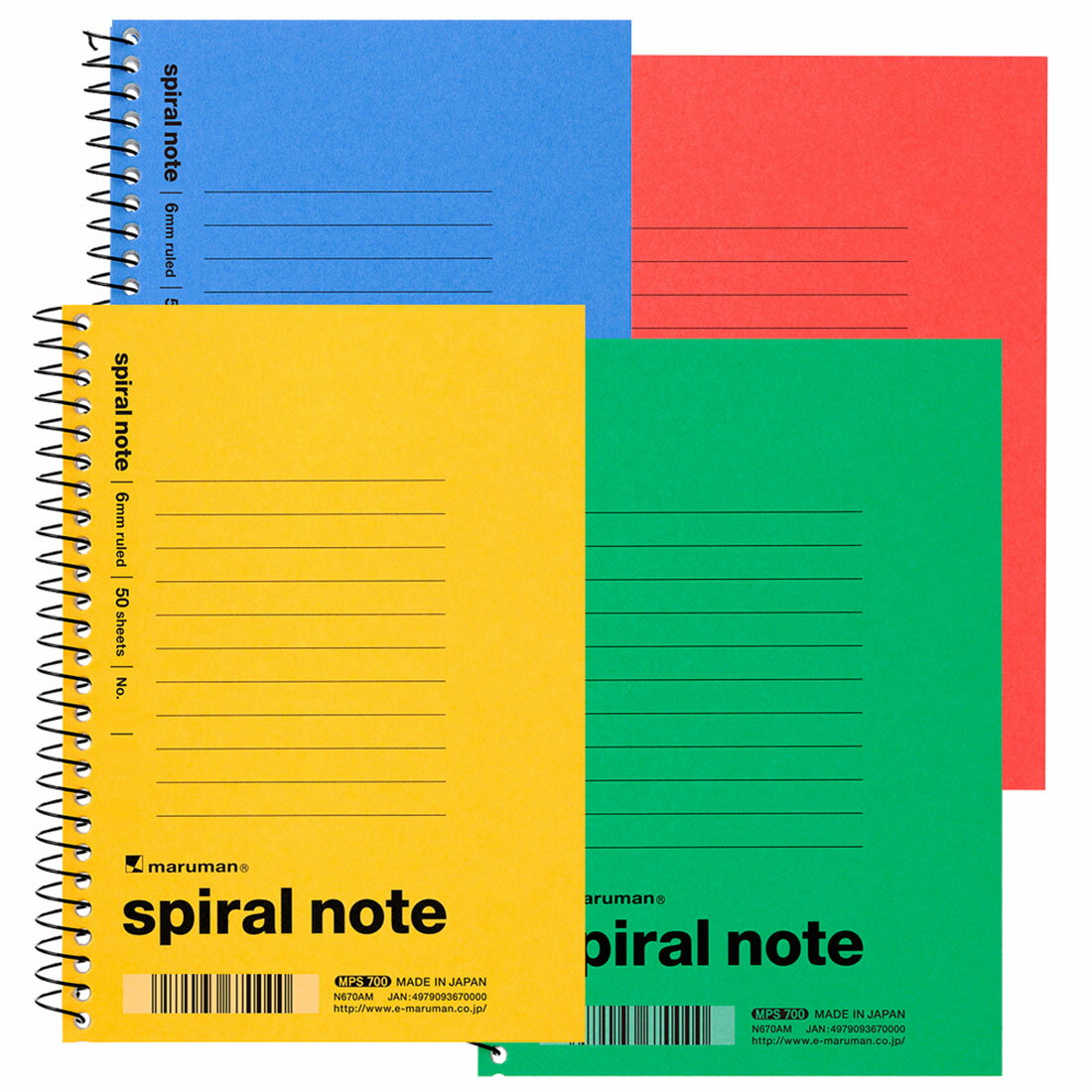 スパイラルノート A6 6mm罫｜西友ネットスーパー｜楽天全国スーパー