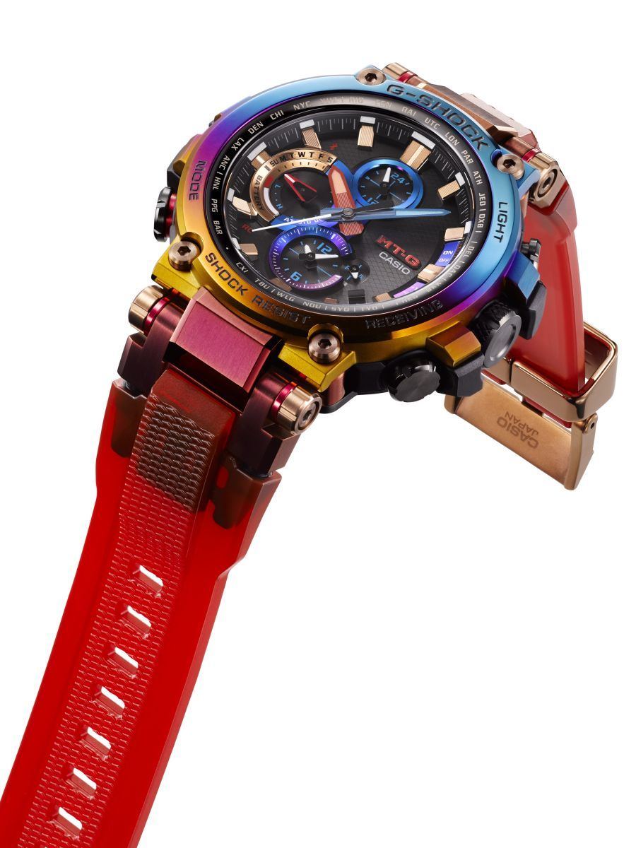 G-SHOCK「MT-G」、火山雷をイメージした鮮烈のスペシャルモデル | マイ