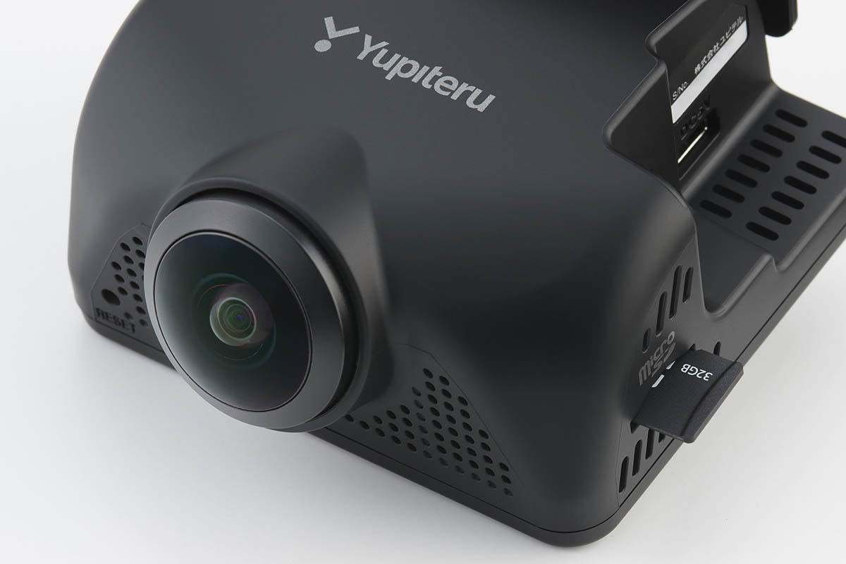 あおり車輌の接近を警告、ユピテルが360度ドライブレコーダー「Q-31R