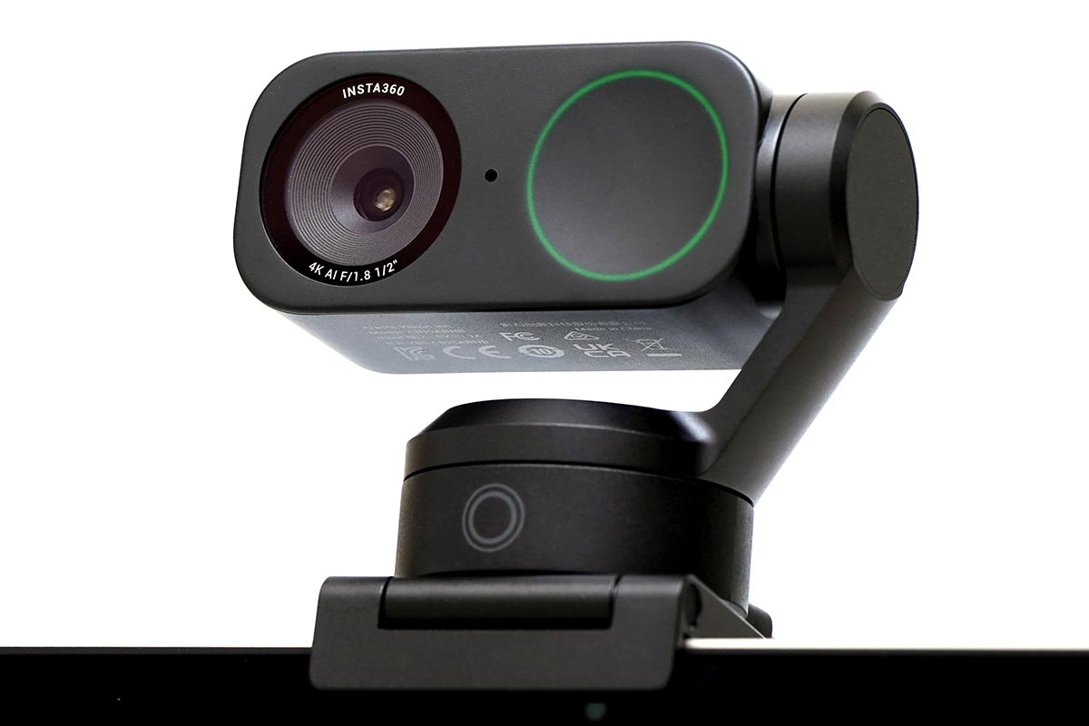 ジンバル搭載Webカメラ「Insta360 Link 2」レビュー AIで音声をクリア