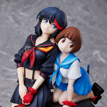 キルラキル』より、描きおろしイラストの「纏流子＆満艦飾マコ」が1/7