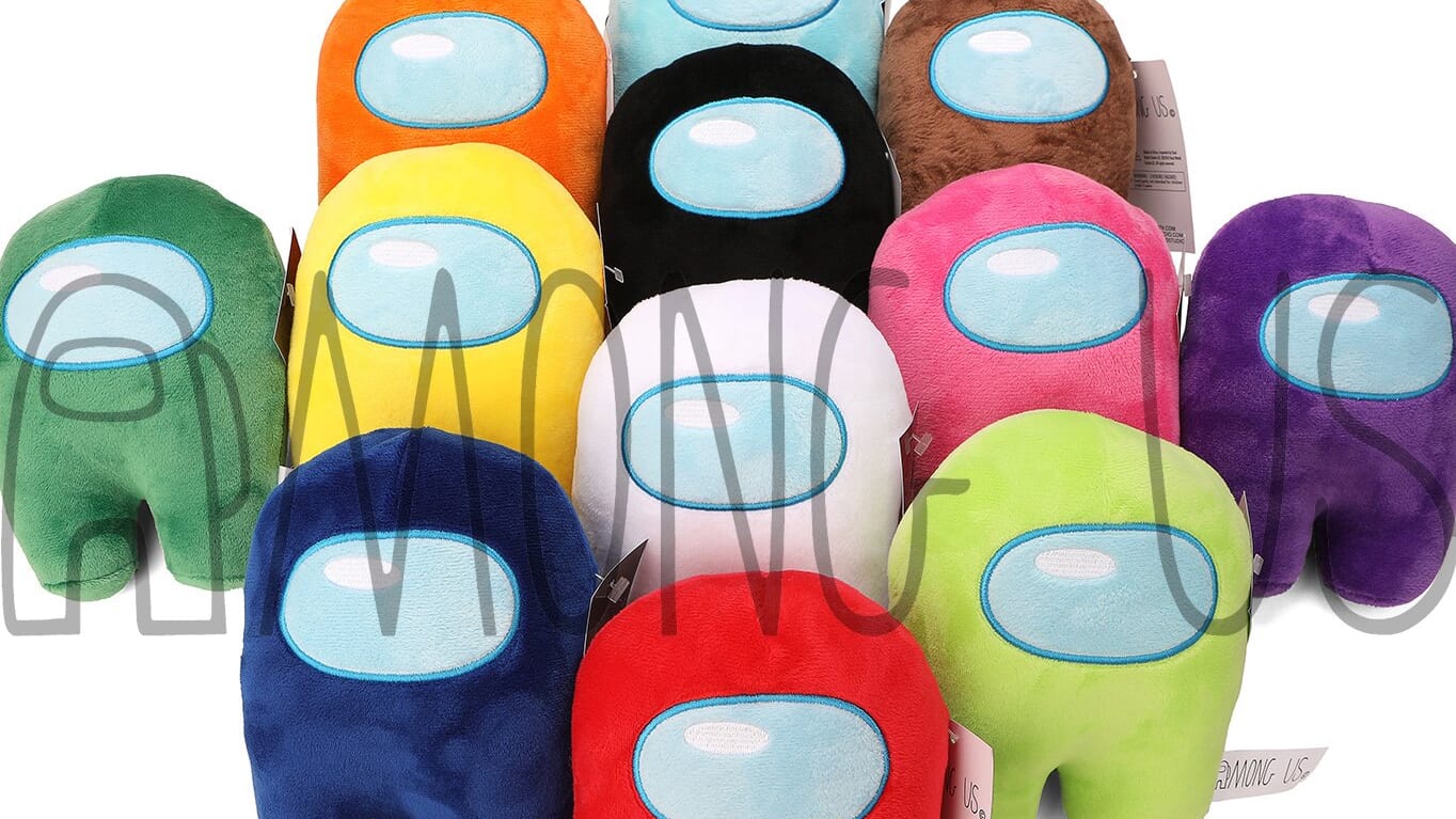 Among Us』のかわいい公式ぬいぐるみが発売開始。ひとつ20ドルで12色を