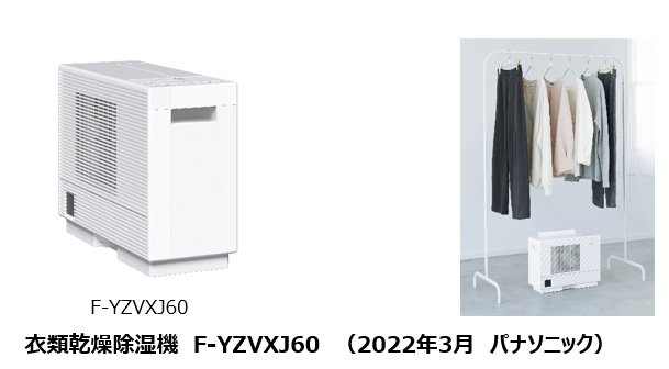 デシカント方式 衣類乾燥除湿機 F-YZVXJ60を発売 | 個人向け商品