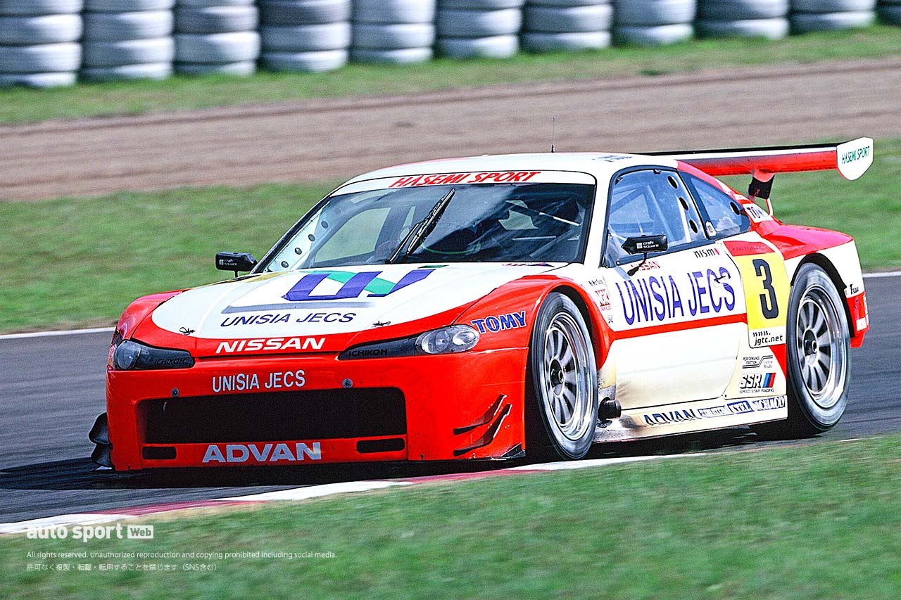 ユニシアジェックスシルビア（JGTC／2002年）』王座まであと一歩