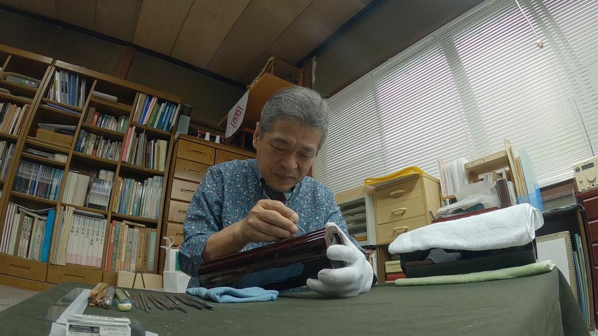 沈金職人・西 勝廣さんが人間国宝に 石川県内の保持者 全国最多の10