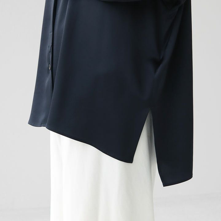 SACRA(サクラ) トリアセテート サテンシャツ(124619071)の通販｜NEWS