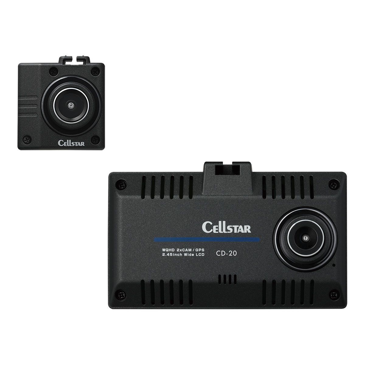 CELLSTAR CD-20 前後2カメラドライブレコーダー | オートバックス公式