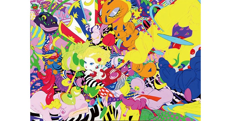 天野喜孝が発信するファインアート「CANDY GIRL」のNFTコレクションの