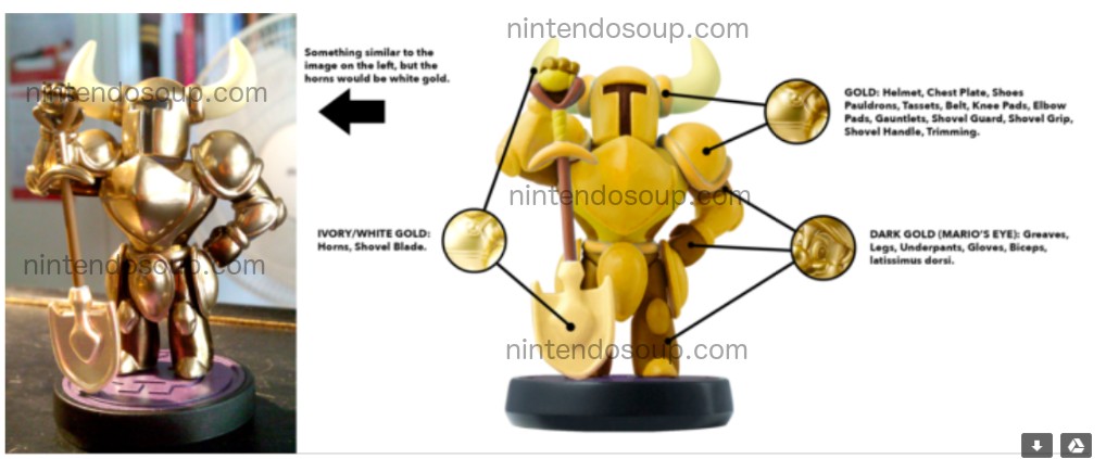 amiibo Shovel Knight Gold Edition – NintendoSoup