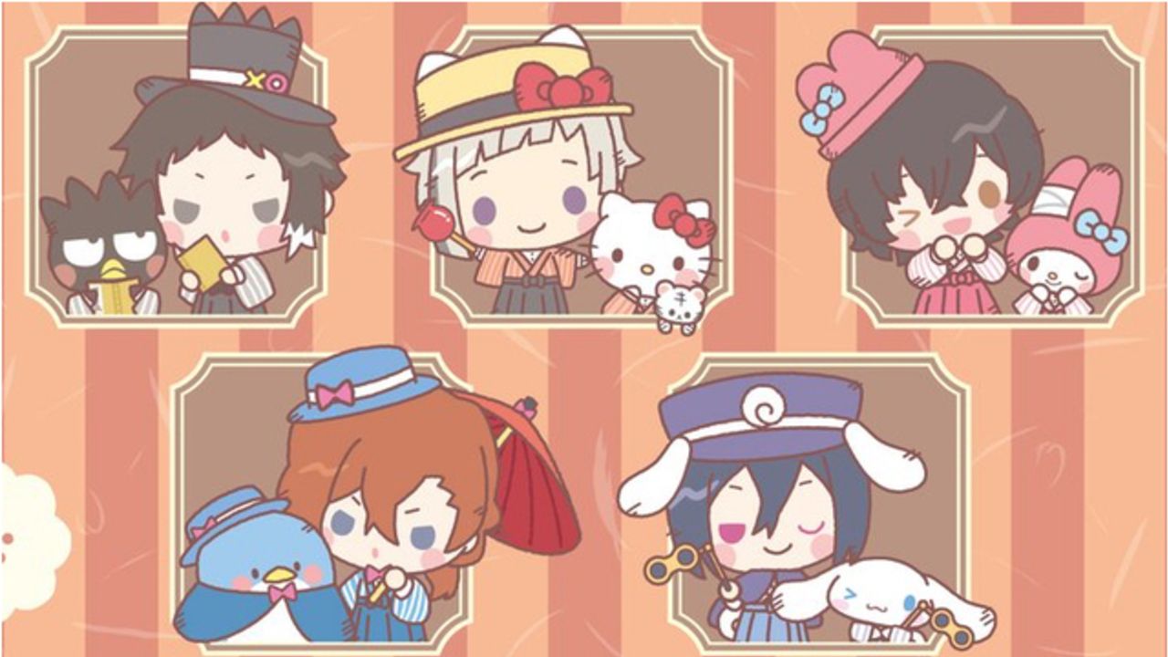 文スト』x「サンリオ」コラボカフェ開催決定！敦や太宰ら人気キャラの