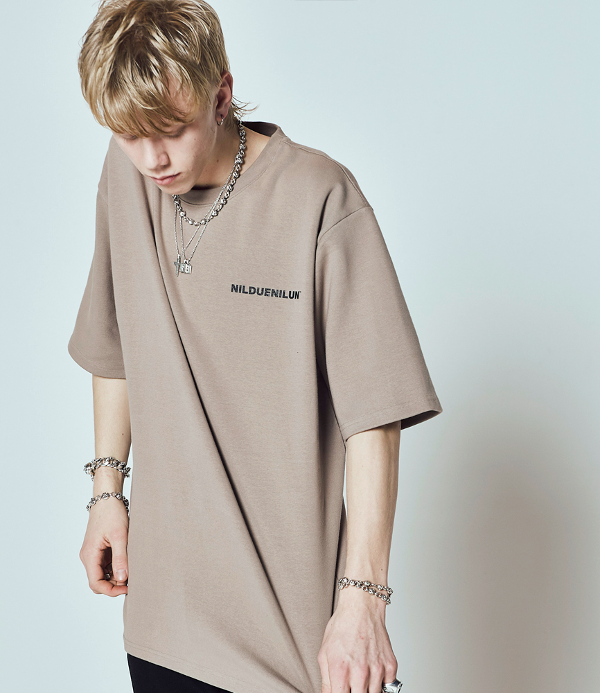 SWEAT BIG TEE / GREIGE | NIL DUE / NIL UN TOKYO