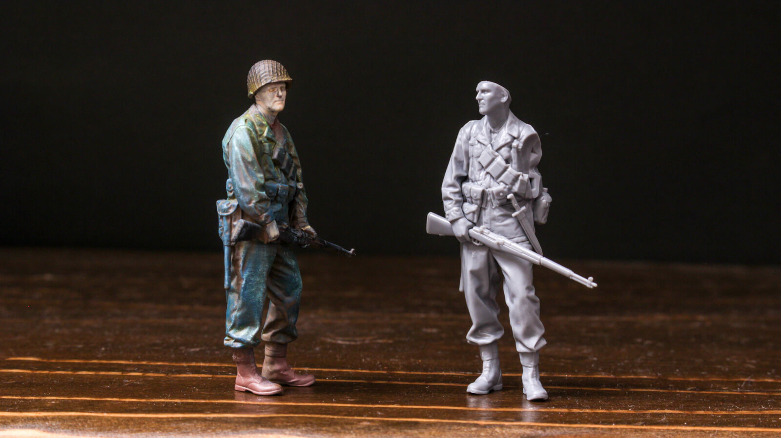 すぐに塗る好きな色。部屋に住まうタミヤ1/35アメリカ歩兵偵察セットを