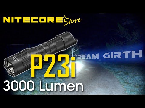 NITECORE P23i 3000 Lumen Rechargeable Flashlight – Nitecore Store