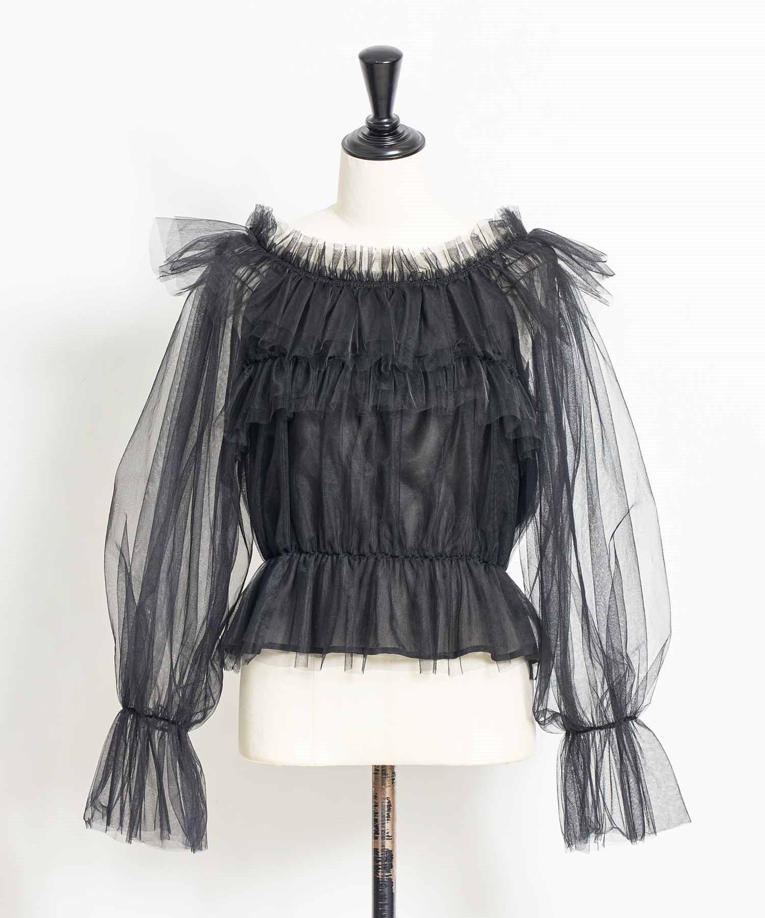 チュールトップス | シャツ・ブラウス | NOELA OFFICIAL WEB STORE