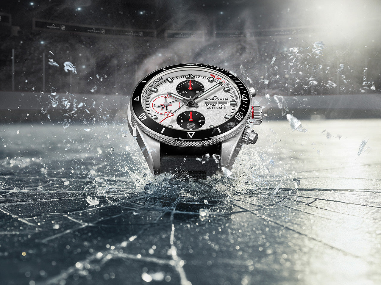 Green Mountain Rubber 20mm Strap | NORQAIN Swiss Made Watches