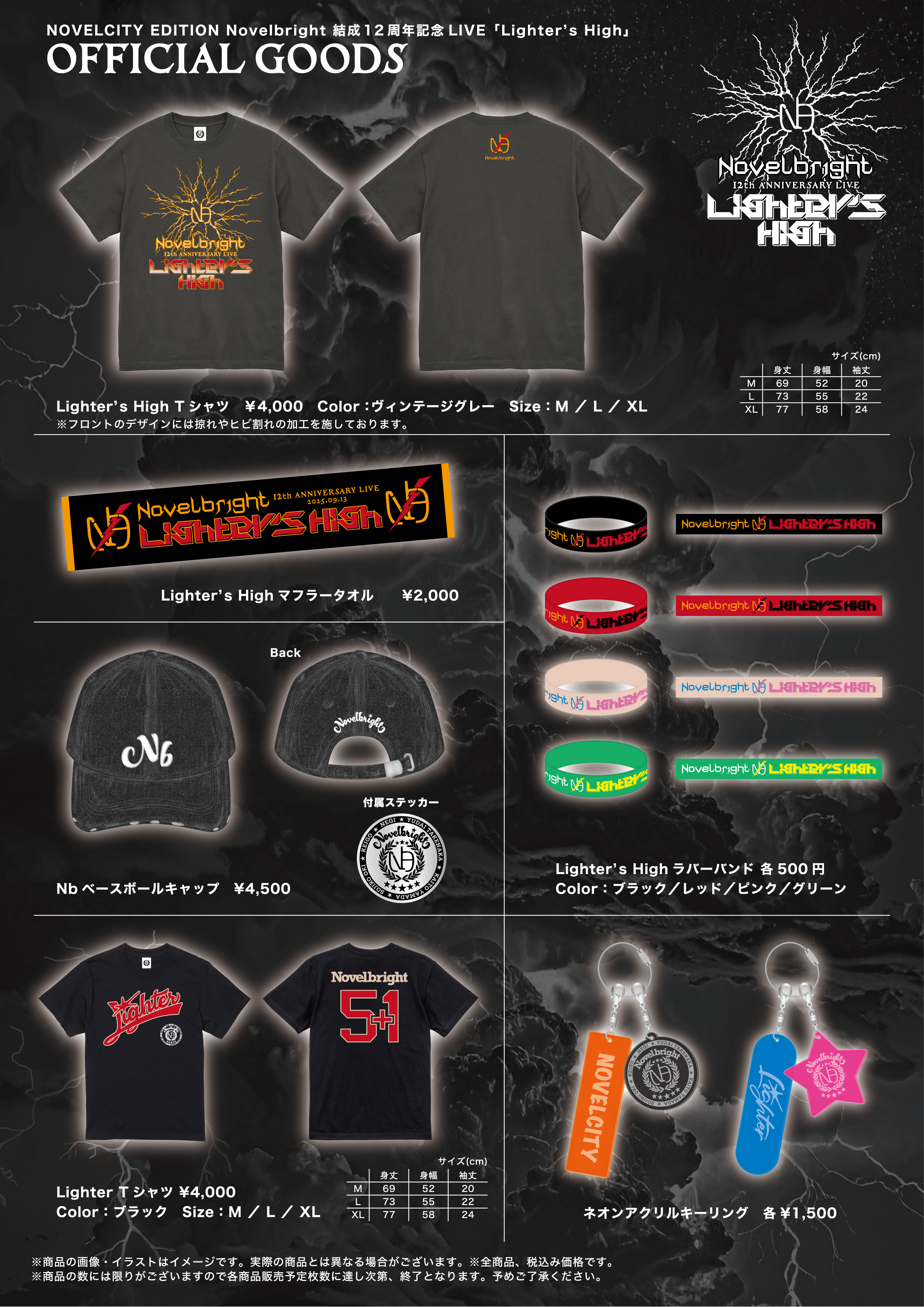 NOVELCITY EDITION Novelbright結成12周年記念LIVE「Lighter's High