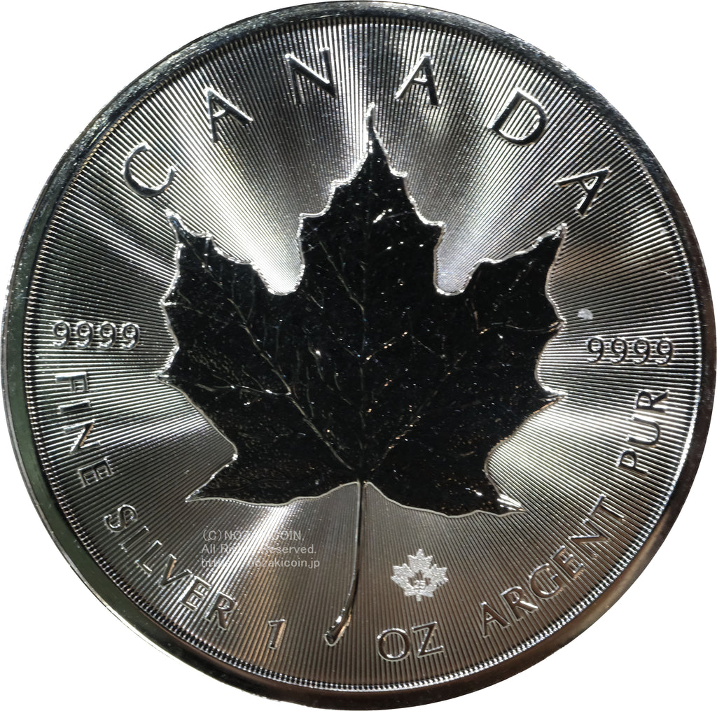 カナダ メイプルリーフ銀貨 2025年 5ドル – 野崎コイン