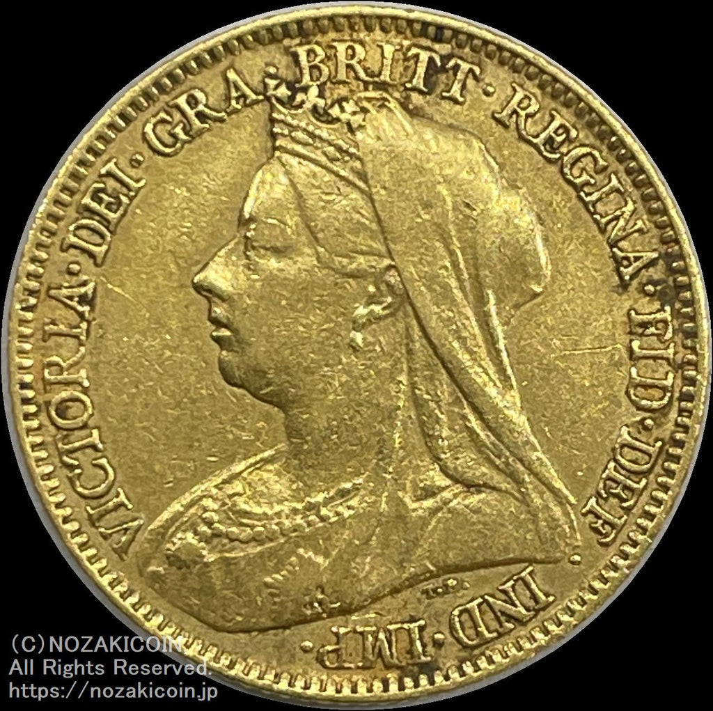 王道金貨！イギリス ソブリン金貨 ベールドヘッド ヴィクトリア 1897年