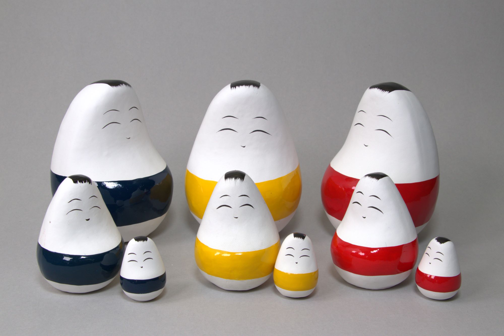 野沢民芸オンラインショップ / 起き上がり小法師 6.8 cm / 10.3 cm