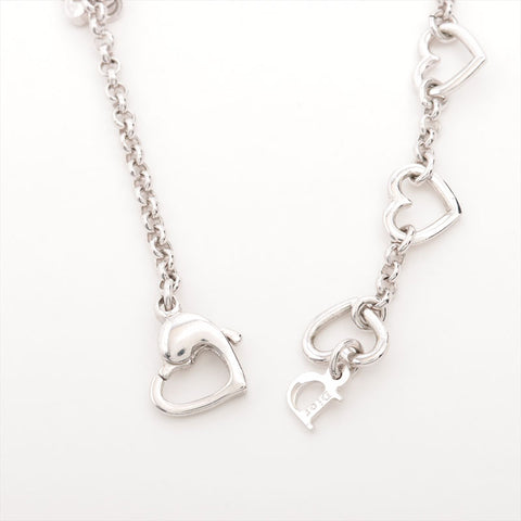 クリスチャンディオール Christian Dior ハート CD ロゴ チェーン