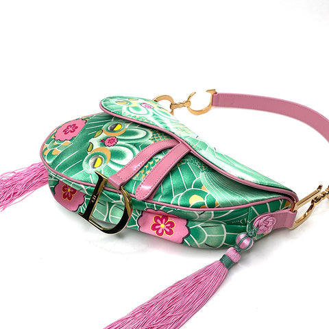 クリスチャンディオール Christian Dior フリンジ サドルバッグ 2001年