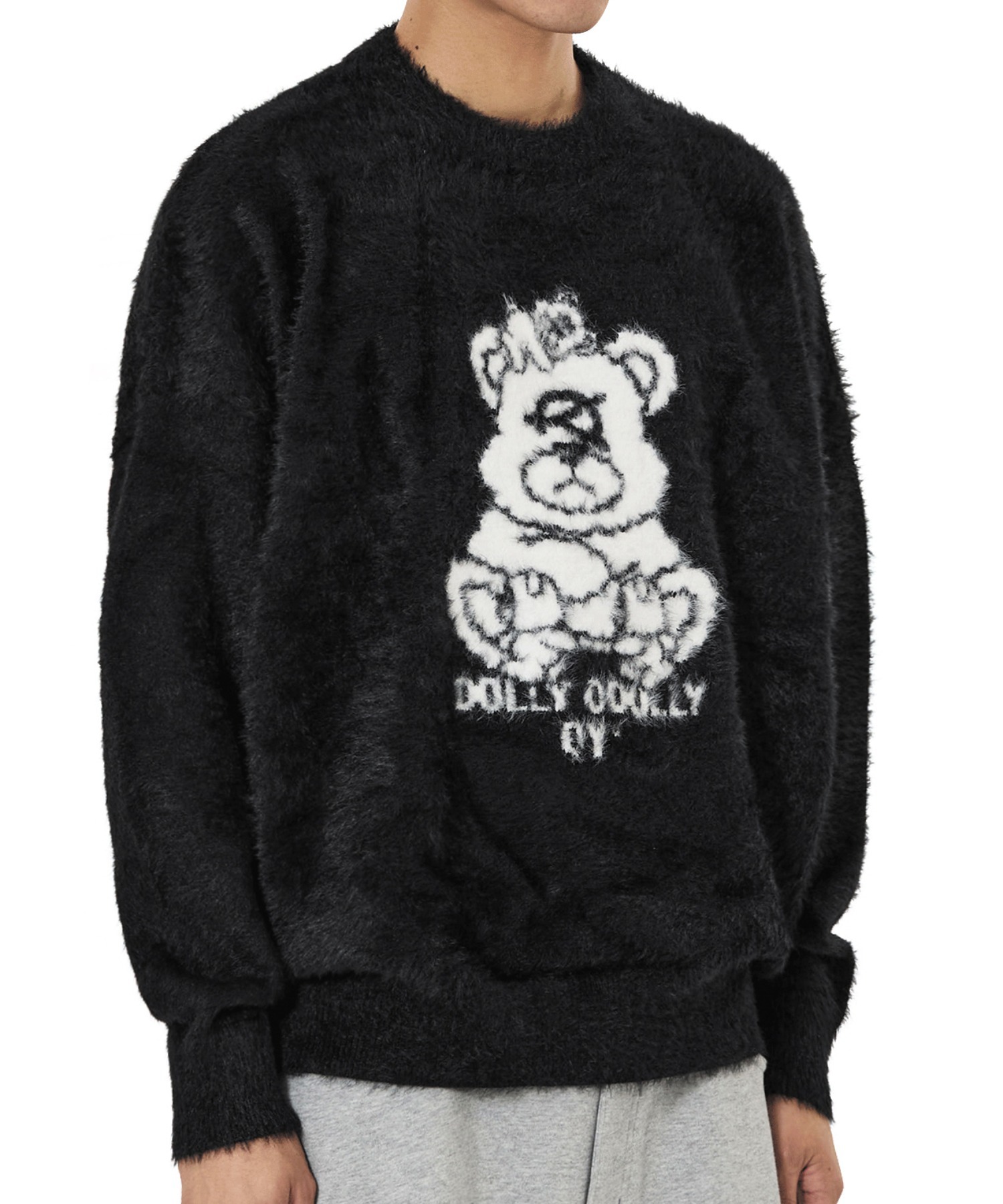 OY/オーワイ』MULTI DOLLY HAIRY KNIT/マルチドリー ヘアリーニット OY