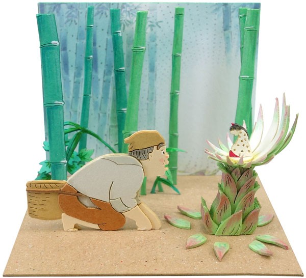 印象的なシーンをミニチュア化！スタジオジブリ「かぐや姫の物語」の